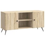 vidaXL TV Kast Sonoma Eiken 102 x 34,5 x 50 cm Bewerkt hout, Verzenden, Nieuw