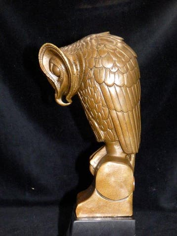Sculpture, Fraaie bronzen Art Deco UIL - 25 cm - Bronze,