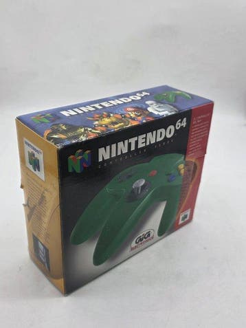 Nintendo - Nintendo 64 - RARE OLD STOCK - N64 Official Green, Nieuw