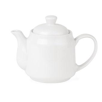 Koffiekannen | ATHENA | Porselein | Wit | 43cl | 4 Stuks |, Verzenden