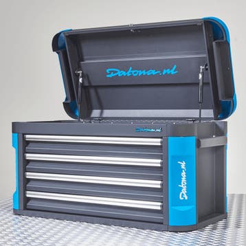 Datona Gereedschapskist XL - Premium serie - Datona - Blauw, Ophalen of Verzenden