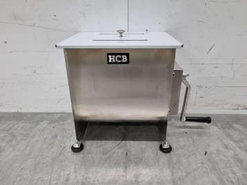 Horeca - Mélangeur de viande manuel en acier inoxydable -, Verzenden