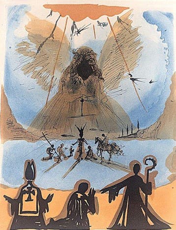 Salvador Dali (1904-1989) - Apothéose - La vida es Sueño, Antiek en Kunst