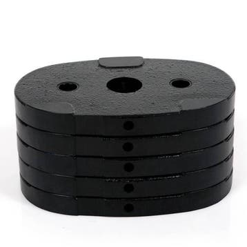 Inspire Gewicht uitbreiding - 22,5 kg, Verzenden