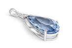 Pendentif - 14 carats Or blanc - 30.70ct. tw. Aigue-marine -, Bijoux, Sacs & Beauté