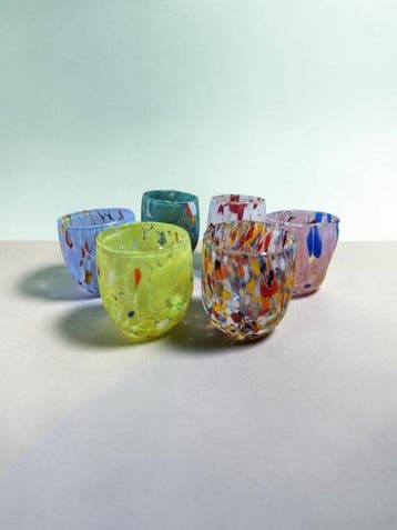 Tommasi Murano - Drinkset (6) - Muranoglas - Shotglas van