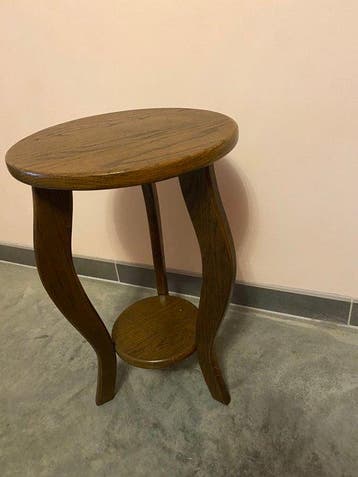 Bijzettafel - Hout - Bijzettafeltje-eik