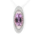 Pendentif - 18 carats Or blanc - 49.10ct. tw. Quartz -, Bijoux, Sacs & Beauté, Bijoux anciens