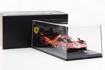 Bburago 1:18 - Model raceauto - Ferrari 499P #51 24h Le Mans, Nieuw