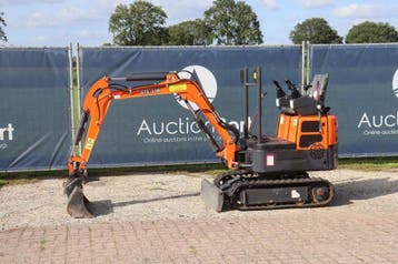 Veiling: Minigraver RTE-5790 Diesel 8.6kW 2024, Ophalen