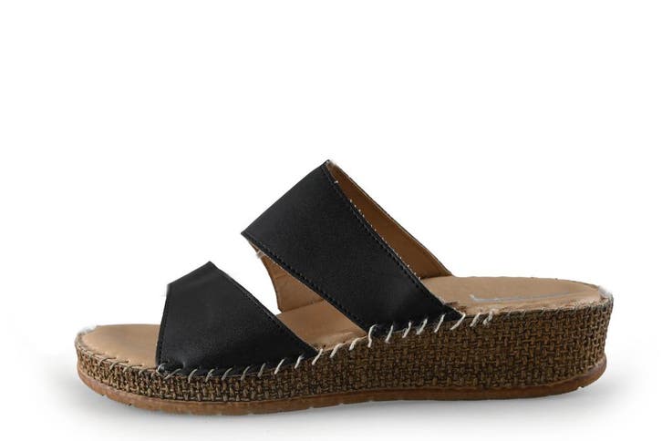 Jenny Slippers in maat 41 Zwart, Kleding | Dames, Schoenen, Zwart, Zo goed als nieuw, Slippers, Verzenden