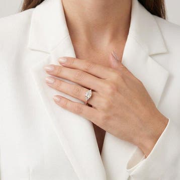 Zonder minimumprijs - Ring - 18 karaat Roségoud - 1.75ct., Handtassen en Accessoires, Ringen, Nieuw