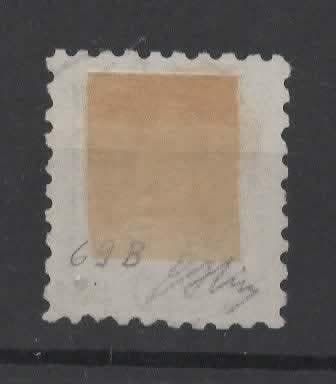 Zwitserland - 40 ct grijs Zwitserland staand, gestempeld,
