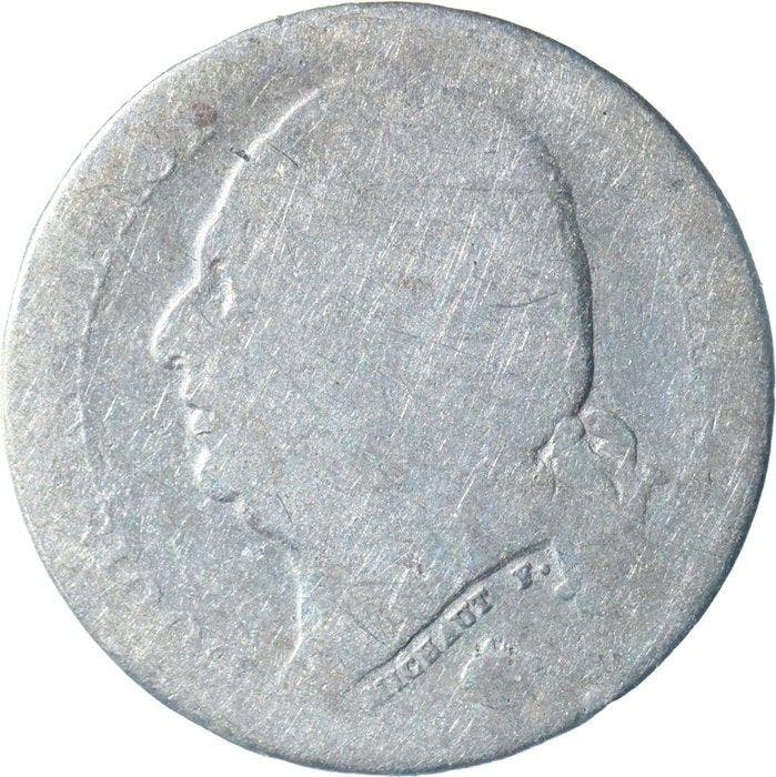 Frankrijk. Louis XVIII. 1 Franc 1822 W (Lille) ZELDZAAM, Postzegels en Munten, Munten | Europa | Niet-Euromunten