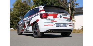 FOX VW Polo AW1 GTI einddemper - 2x90 type 16, Auto-onderdelen, Verzenden, Nieuw