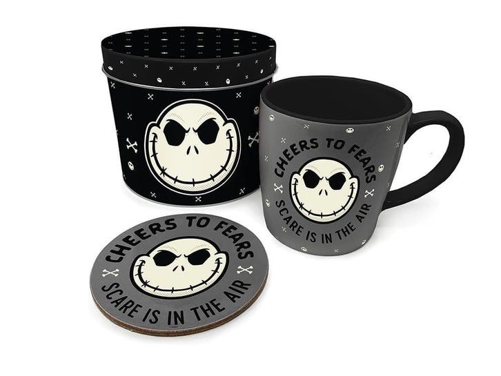Nightmare Before Christmas Gift Set (Mok, Onderzetter & Tin), Collections, Disney, Enlèvement ou Envoi