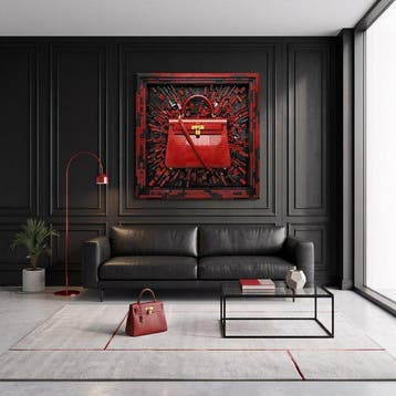 Artxlife - Lego Red Hermes Kelly Explosion, Nieuw