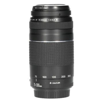 Canon EF 75-300mm f/4-5.6 III met garantie, Ophalen of Verzenden