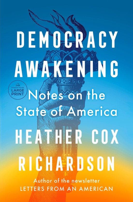 Democracy Awakening 9780593792612 Heather Cox Richardson, Boeken, Taal | Engels, Zo goed als nieuw, Verzenden