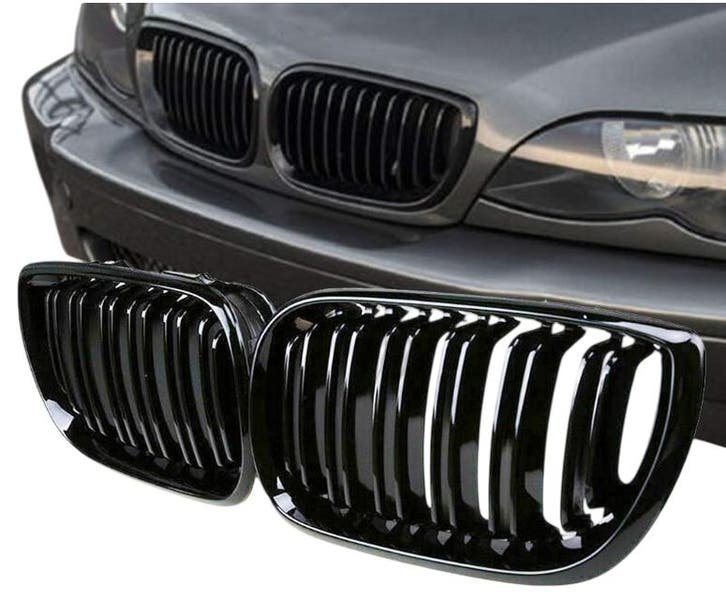 Grillen set | Nieren | geschikt voor BMW 3-series | E46 4d., Autos : Pièces & Accessoires, Carrosserie & Tôlerie, Envoi