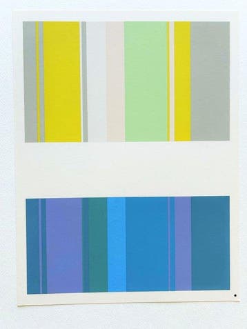 Josef Albers (1888-1976) - Interaction of Colors - XVIII-10