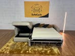 Beige Hoekzetel met Bedfunctie + Opbergruimte-Merk: Editions, Ophalen of Verzenden, Nieuw