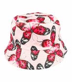 Bucket Hat Hoedje – Vlinder Print - Omkeerbaar – One Size –, Kleding | Dames, Hoeden en Petten, Nieuw