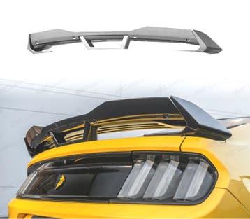 AILERON SPOILER FORD MUSTANG 15-23 LOOK DARK HORSE WICKER BI, Verzenden