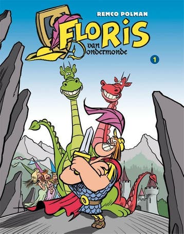 Heer Floris steekt de draak / Floris van Dondermonde / 1, Boeken, Stripverhalen, Verzenden, Zo goed als nieuw, Remco Polman