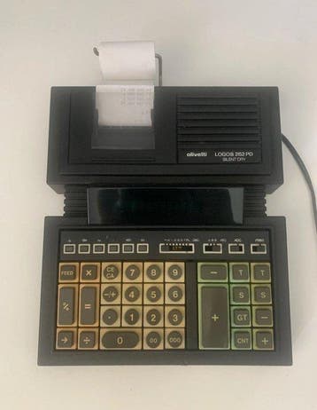 Mario Bellini - Olivetti, Logos 262PD - Rekenmachine -