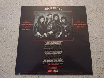Motörhead - Orgasmatron - Disque vinyle - Premier pressage -