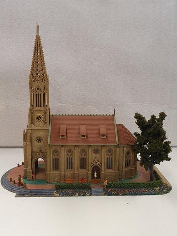 Vollmer - Diorama HO Kerk Diorama - 1970-1980, Nieuw