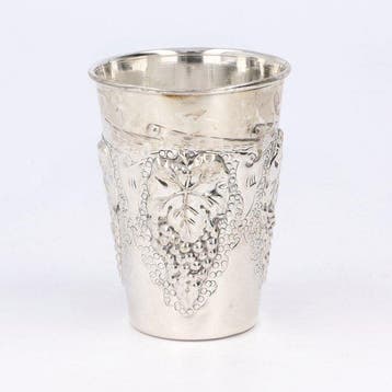 Judaica - .925 zilver - 1960-1970 - Kiddush beker