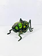 Kandelaar Japanse kikkerformaat metalen lantaarn met groene