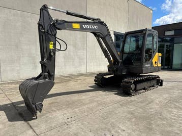 Veiling: Midigraafmachine Volvo EC60C Diesel 2013, Ophalen