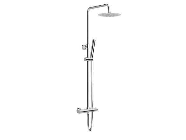 Veiling - Rond Thermostatische Regendoucheset Chroom, Bricolage & Construction, Sanitaire