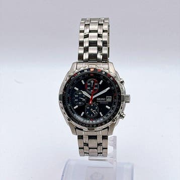 Seiko - Chronograph Titanium - Zonder minimumprijs -