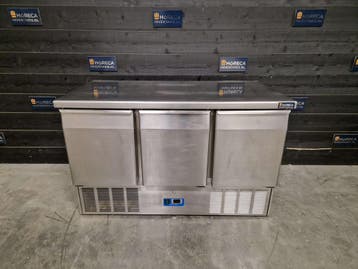 Koelwerkbank | Tefcold | saladette koeling | 3-deurs | CRX, Gebruikt, Koelen en Vriezen