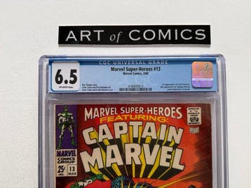 Marvel Super-Heroes #13 - CGC 6.5 - 1st Appearance Of Carol, Boeken, Nieuw