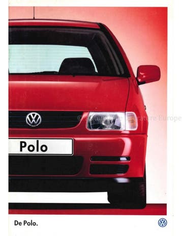 1998 VOLKSWAGEN POLO BROCHURE NEDERLANDS, Ophalen of Verzenden, Nieuw