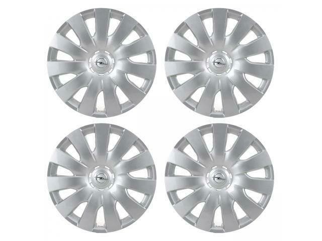4x ORIGINELE GM Opel Wielkap Radial Cover 16 Inch ZILVER Ast, Auto-onderdelen, Banden en Velgen, Ophalen of Verzenden