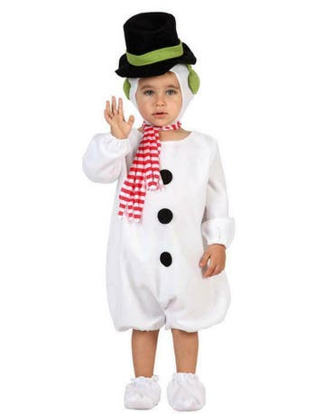 Verkleedpak baby sneeuwman, Ophalen of Verzenden, Nieuw