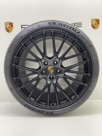 Porsche Cayenne (E3) 22 RS Spyder GTS met Michelin(NO) NIEUW, Autos : Pièces & Accessoires, Pneus & Jantes, Ophalen, Banden en Velgen