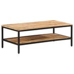Massief Hout Salontafel | Tweede Kansje | OP = OP, Huis en Inrichting, IndustriÃ«le stijl, 100 tot 150 cm, Verzenden, Nieuw
