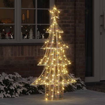 vidaXL Kerstboom 160 LEDs Warmwit 150 cm PET, Verzenden, Nieuw
