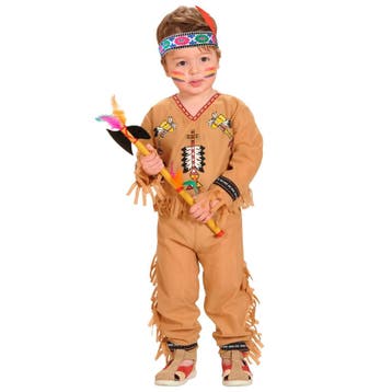 Indianen Kostuum Jongen, Kinderen en Baby's, Verzenden, Nieuw