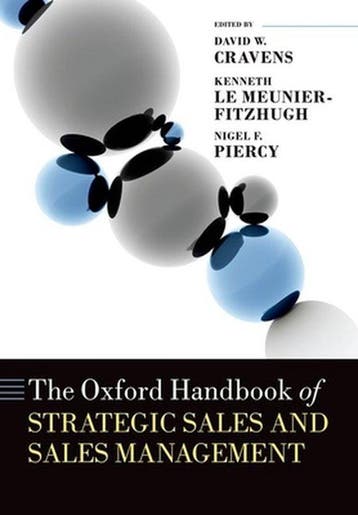 The Oxford Handbook of Strategic Sales and Sales Management, Boeken, Verzenden, Gelezen, David W. Cravens