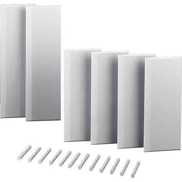 Hensel Behuizingsgrootte 4 Afsluitplaat Set - FP VS 40, Verzenden