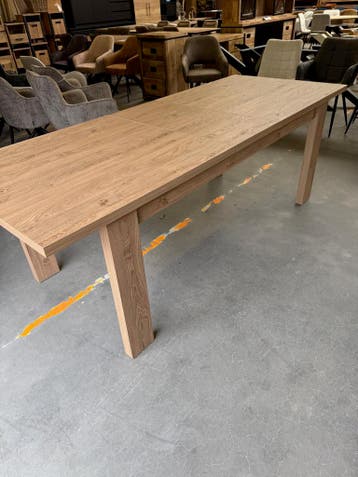 Brentford eettafel, uitschuifbaar, twee kleuren (nieuw), Nieuw, Overige materialen