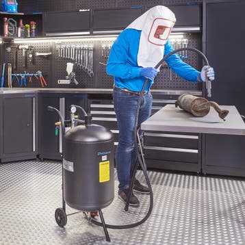 Datona Mobiele straalketel 45 liter + soda straalkit -, Ophalen of Verzenden